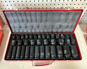 Master Any Bolt: 35-Piece Air Impact Socket Set Hurry Act Now!!!