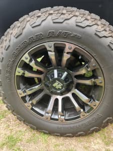Chevy rims and tyres 