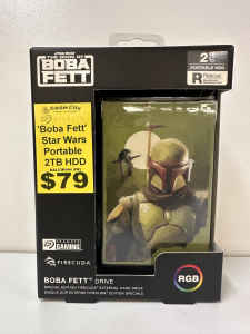 Seagate “Boba Fett” Star Wars Portable 2TB Gaming Hard Drive