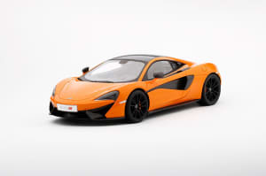 1/18 Top Speed Mclaren 570S orange Diecast model car