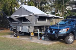 Jawa Cruiser Deluxe, Heavy duty off road camp trailer (2016)