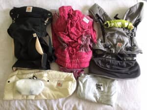 Baby carriers and baby wraps new and used