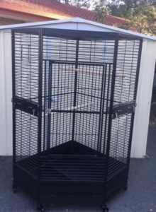 BRAND NEW 2 size Corner Parrot Cage, Large $450ea Huge $560ea flatroof