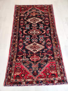 Persian handmade soft wool Hamedan rug 200×100 cm No: 264