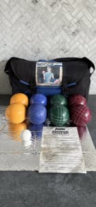 Bocce / lawn bowls set - 90mm with Jack