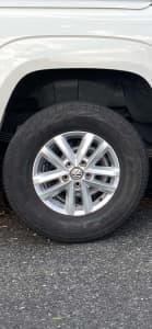 Amarok rims wheels tyres 