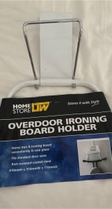 NEW Overdoor Ironing Board Holder