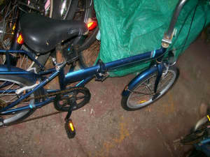 Foldup bicycle 7speed, serviced and rides good, 1yr wrnty