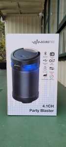 Boom Box, Party Speaker - SoundTec 4.1CH Party Blaster - New