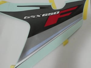 GSX650F Decal