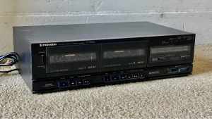SERVICED: Pioneer CT-W310 Dual Cassette Deck Player Recorder