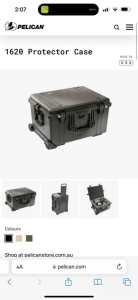 Pelican case 1620 used in good condition