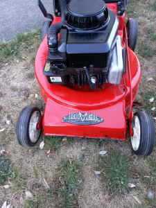 Rover four stroke lawnmower