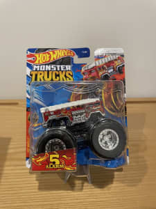 Hot Wheels Monster Truck 5 Alarm Treasure Hunt