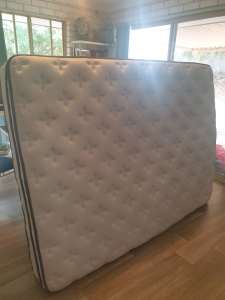 Gone pending pick up- FREE - Queen size mattress in good condition 