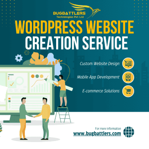 There will be a competent WordPress designer available.