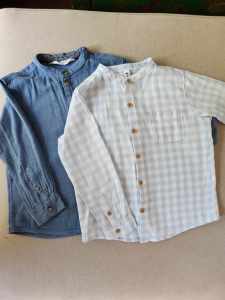 Shirts size 4-5 year old, H&M