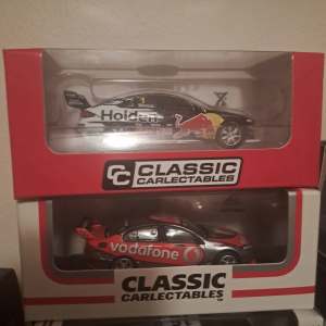 1:64 scale Jamie Whincup cars
