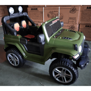 Kids Ride on Electric Jeep • Green • LOCAL SELLER • New Car