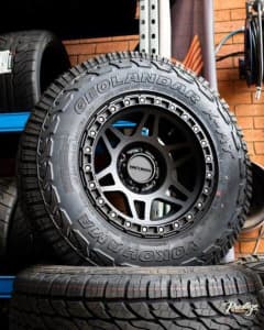 Method 312 fitted with Yokohama XAT 265/70R17 to suit Ranger/Hilux etc