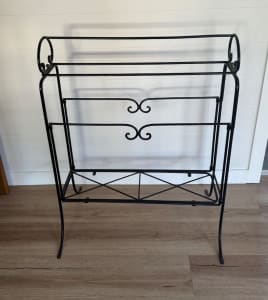 Blanket/Clothes Rack - Wrought Iron