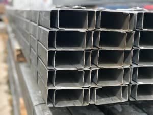 C Purlins - C100 x 1.5mm x 8m Long - Galvanized - NEW **IN STOCK** Banyo Brisbane North East Preview