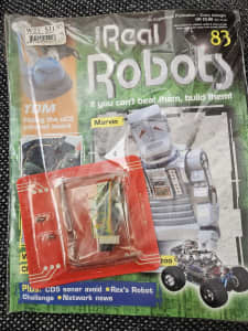 Build a Robot Magazine and parts(full set)