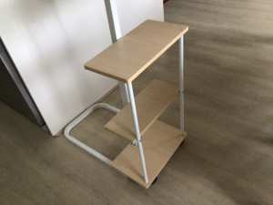 TABLE ADJUSTABLE PORTABLE GREAT AS COMPUTER TABLE OR BEDSIDE