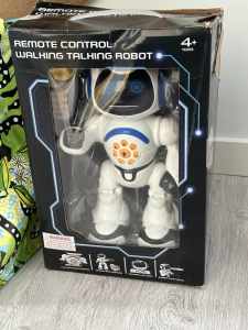 Robot with remote