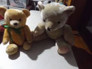 2 = VINTAGE COLLECTABLE BEARS. OFFERS