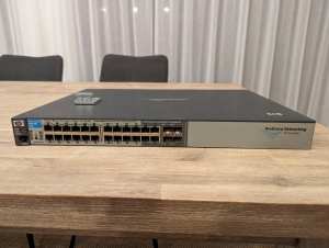 HP 2810-24G - 24 Port - 4 SFP - Gigabit Network Switch