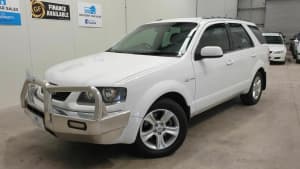 2010 Ford Territory SY MkII TX AWD White 6 Speed Sports Automatic Wagon