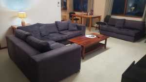Couch/ Sofa, set three piece set