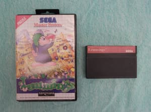 Sega Master System Game O - Lemmings (NO MANUAL)