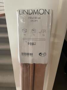 New in packaging Ikea wooden blinds - 150cm x 150cm