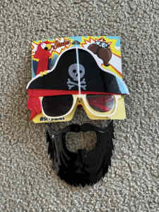 Sun Staches Pirate Captain Sunglasses With Beard