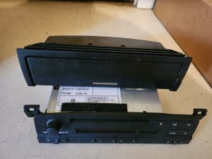 Bmw e46 stock cd radio and item pouch