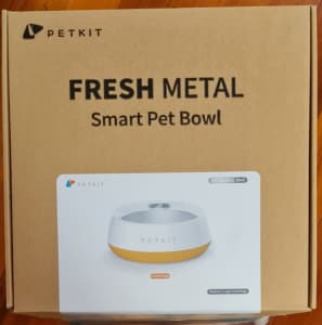 Petkit Fresh Metal Smart Pet Dog Bowl built in Kitchen Scales Coral