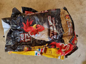Large bags (empty chook food and dog food bags) 