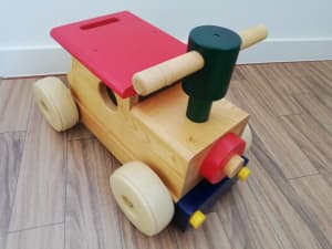 Kids toy Ride on Wooden Train !!