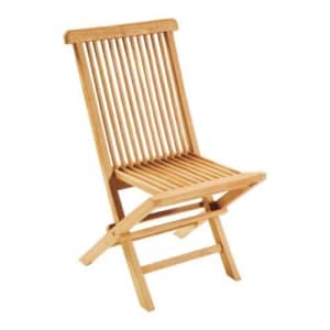 BRAND NEW SOLID OUTDOOR TEAK FOLDING CHAIRS BARGAIN BARGAIN !!!