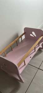 FREE Baby Doll Wooden Cot