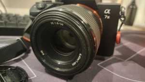 Sony fe lenses 50mm 1.8 and 24-70 3.5-5.6