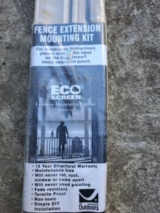 Fence extension Eco screen Maintenance free