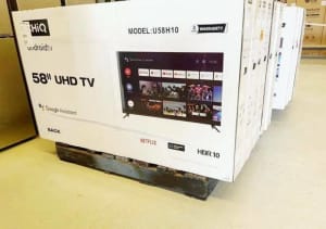 CHIQ 55'' 4k UHD Smart android tv $499