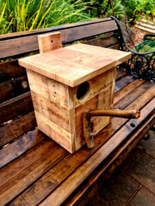 Recycled Wood Nesting Boxes for Possums and Birds