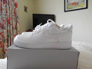 Nike Air Force 1 shoes, Mens size 9.5 US, Brand new in box