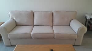 3 seater lounge as new