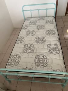 King single mattress with frame