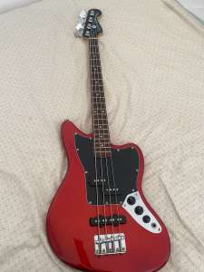 Squier Jaguar Bass guitar